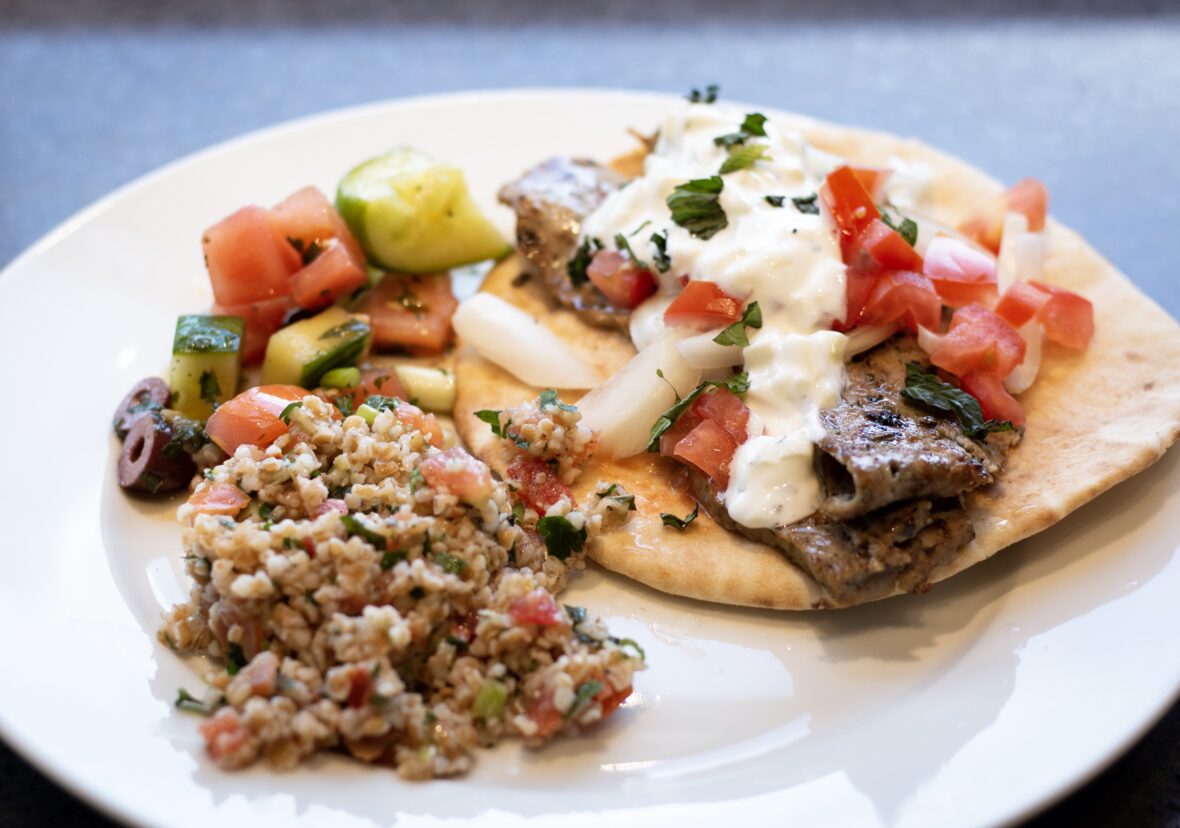 Homemade Gyros with Tzatziki & Tabouleh | Tisdel Distributing