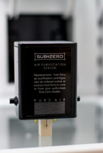 sub zero air purification cartridge installation
